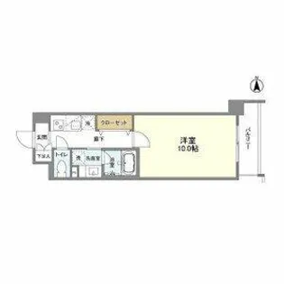 コンフォリア西宮【707号室】の間取り