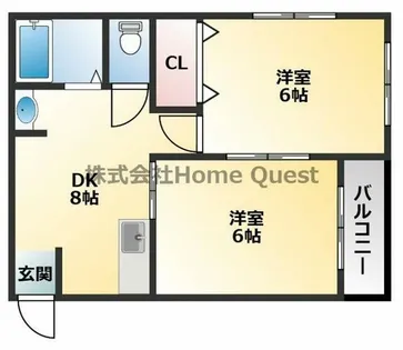 ニッコーハイツ【1階】の間取り