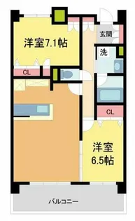 KDX宝塚レジデンス【4階】の間取り