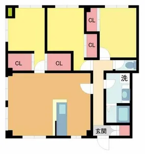 ハイムセトル【1階】の間取り