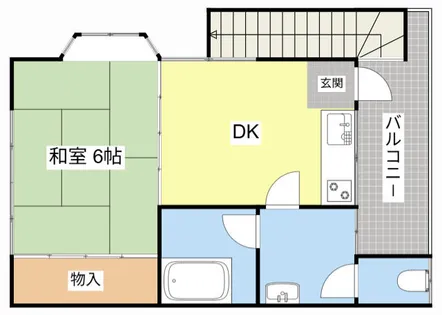 第2アトレOS【202号室】の間取り
