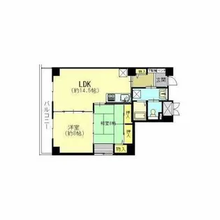 エル・セレーノ府中【1階】の間取り