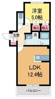 casa de oliva【202号室】の間取り