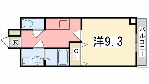 パーソナル飯田12【203号室】の間取り