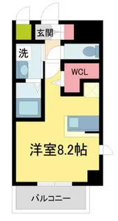 ONLYONE川西中央II【303号室】の間取り