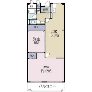 ローレルハイツ千里参号棟(0005650)【11階】の間取り