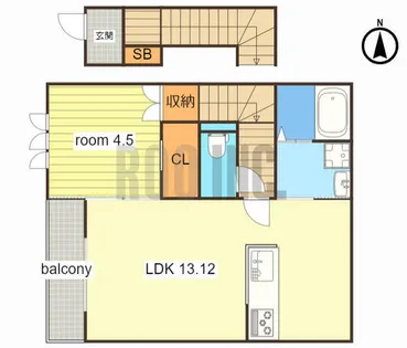 チェルシー広畑【205号室】の間取り