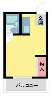 夙川羽衣町パークハイム【3階】の間取り