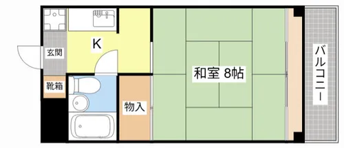 コーポヒサシ【104号室】の間取り