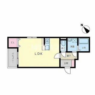 福岡県春日市大和町5丁目【アパート】の間取り