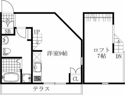 LE COCON本星崎町Ⅱ【1階】の間取り