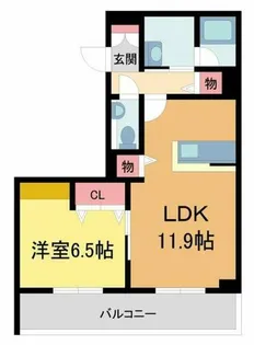 Shamaison AK WEISS【201号室】の間取り