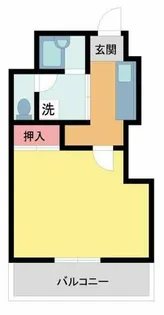 バーンホフ北口【1階】の間取り