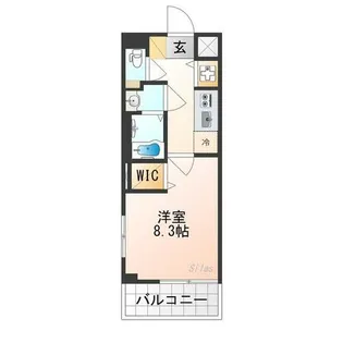 ベラジオ雅び京都洛北ガーデン【2階】の間取り