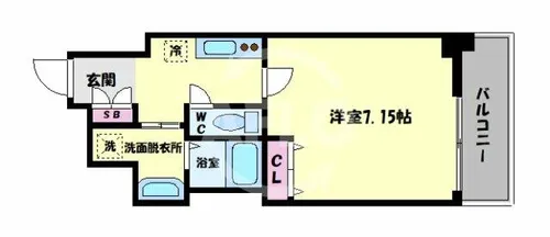 JPレジデンス大阪城東Ⅲ【204号室】の間取り