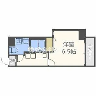 アリバあみだ池【7階】の間取り