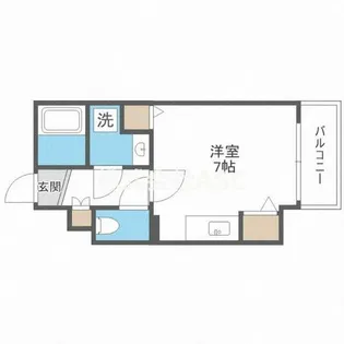 レジデンス本町(旧エコロジー立売堀レジデンス)【1004号室】の間取り