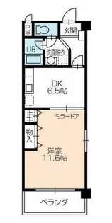 ヴィラシャルマン Ⅱ【205号室】の間取り
