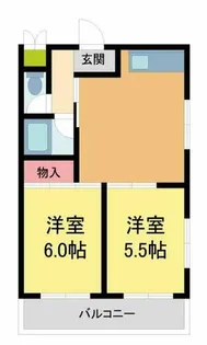 Z-RIZE宝塚プレリュード【101号室】の間取り