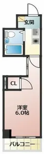 フラワープラザ【5-C号室】の間取り