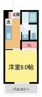 ルミエール売布【2階】の間取り