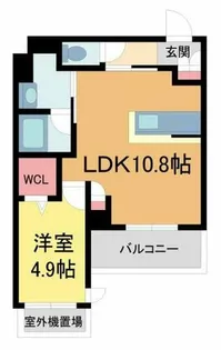シャーメゾン Tomo【201号室】の間取り