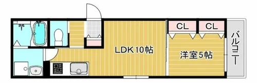 セレニティ衣摺【3階】の間取り
