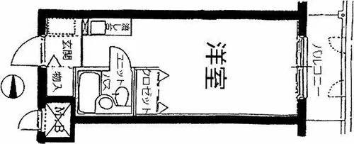 メゾン・ド・カナル【4階】の間取り