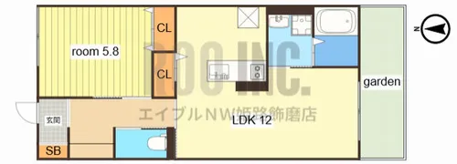 Suzu Bellecourt【1階】の間取り