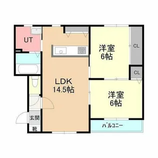 メゾンINS【302号室】の間取り