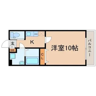 SHIKOKUⅧ【2階】の間取り