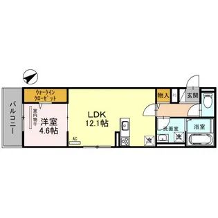 SPARSA(スパサ)【2階】の間取り