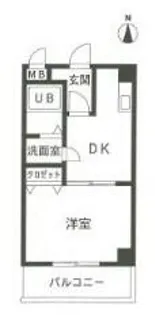 サングレース東今宿【503号室】の間取り
