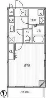 ブリランテ都島【3階】の間取り