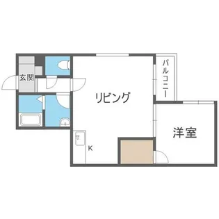 POLLUX N20【2階】の間取り