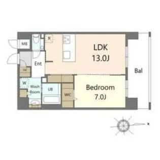 S-RESIDENCE大手門awesome【3階】の間取り