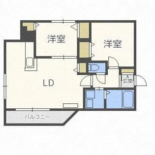 Large Casa西町【2階】の間取り