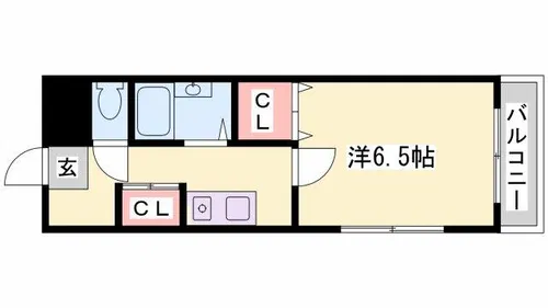 コーポサンライズ【304号室】の間取り