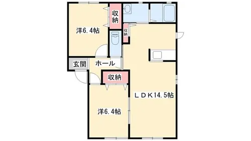 レスポワール【1階】の間取り
