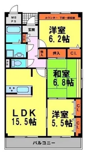 神田弐番館(コウダニバンカン)【103号室】の間取り
