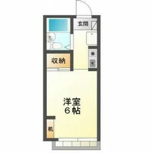 Y’s書写【103号室】の間取り