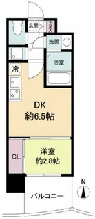 セレニテ日本橋プリエ【906号室】の間取り