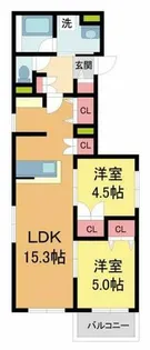 HEBEL MAISON 学文殿【1階】の間取り