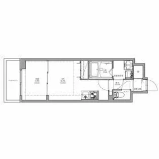 コンフォリア京町堀【2階】の間取り