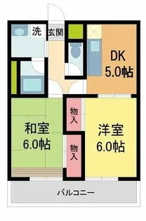 ハイツヤマトIII【2階】の間取り