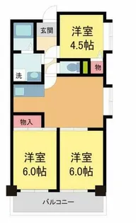 レクシア池田【402号室】の間取り