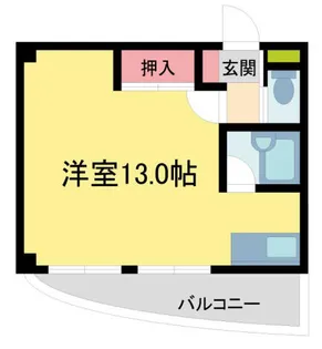 メイフェアII伊丹【401号室】の間取り