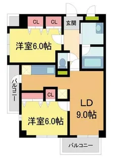 アネックス池田【3階】の間取り