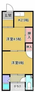 青葉荘【1階】の間取り