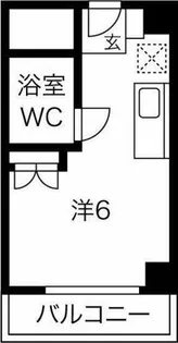 メゾン・ド・デューク【509号室】の間取り